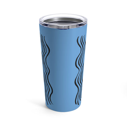 Blue Tumbler 20oz - Nutrition Facts for Human Resources Professional - Cute Design