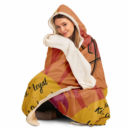 HR Club Hooded Blanket