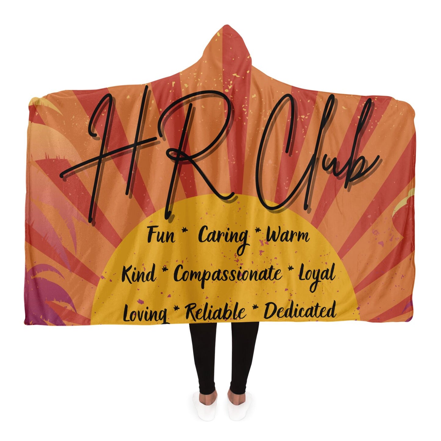 HR Club Hooded Blanket